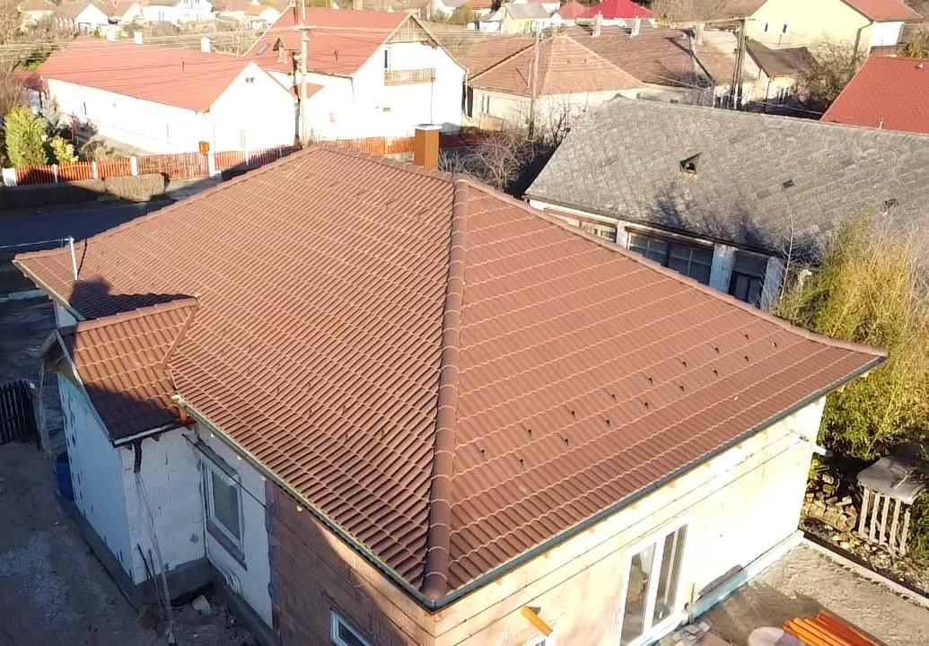 Tetőfedés és ácsmunka - referencia fénykép