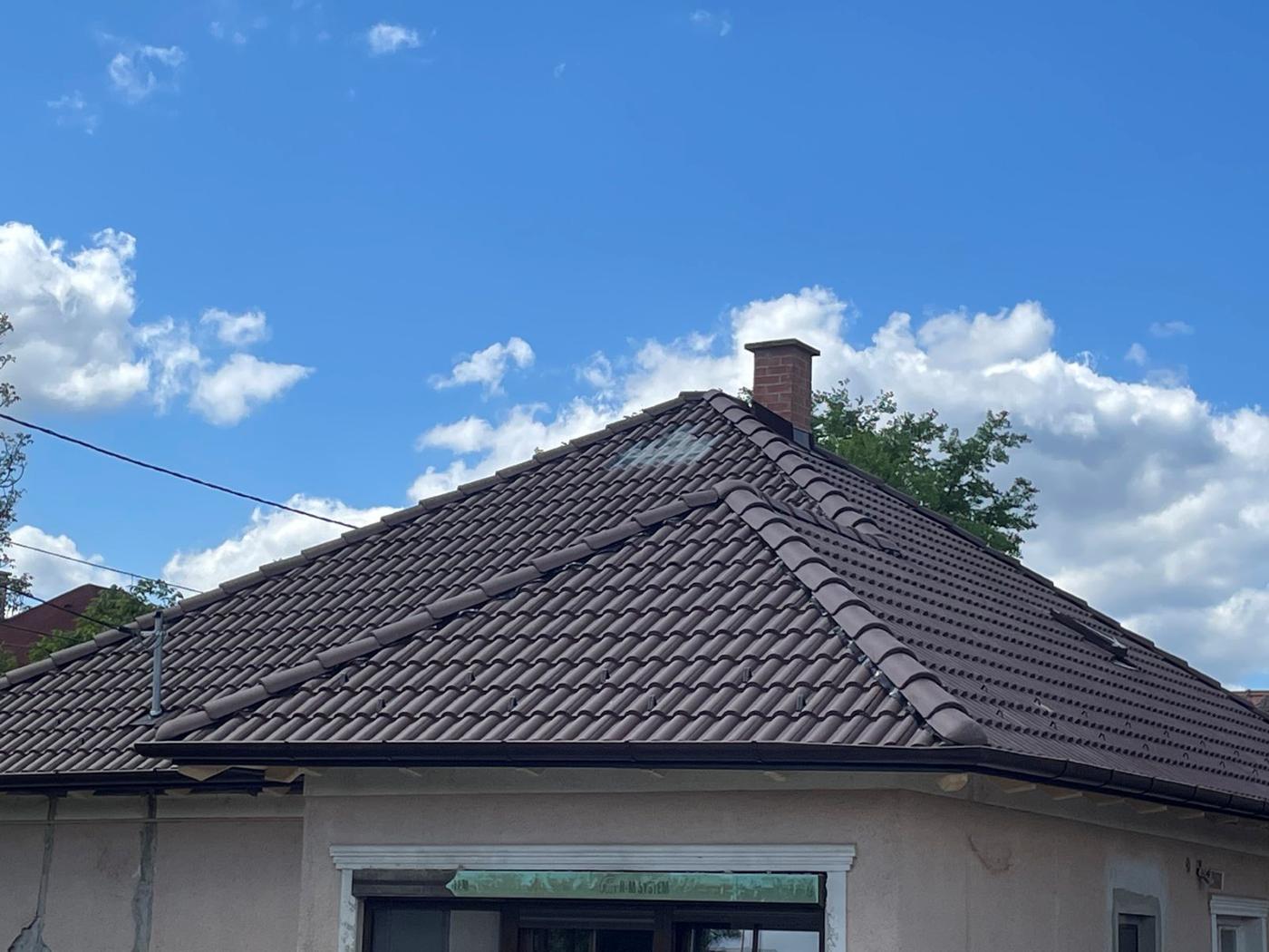 Tetőfedés és ácsmunka - referencia fénykép