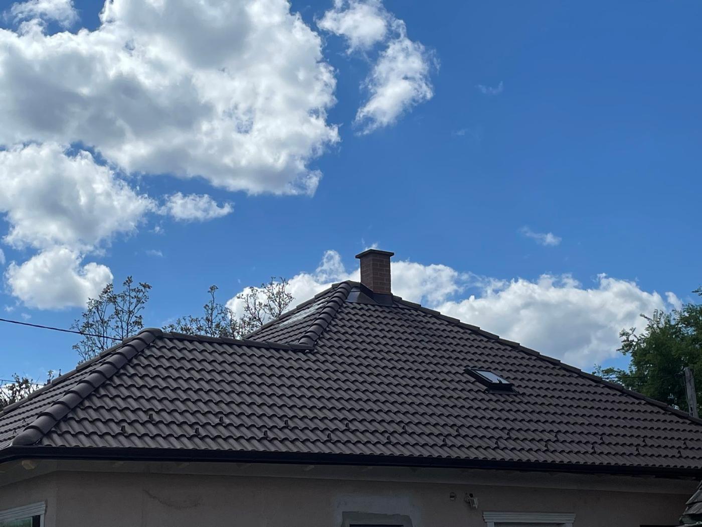 Tetőfedés és ácsmunka - referencia fénykép