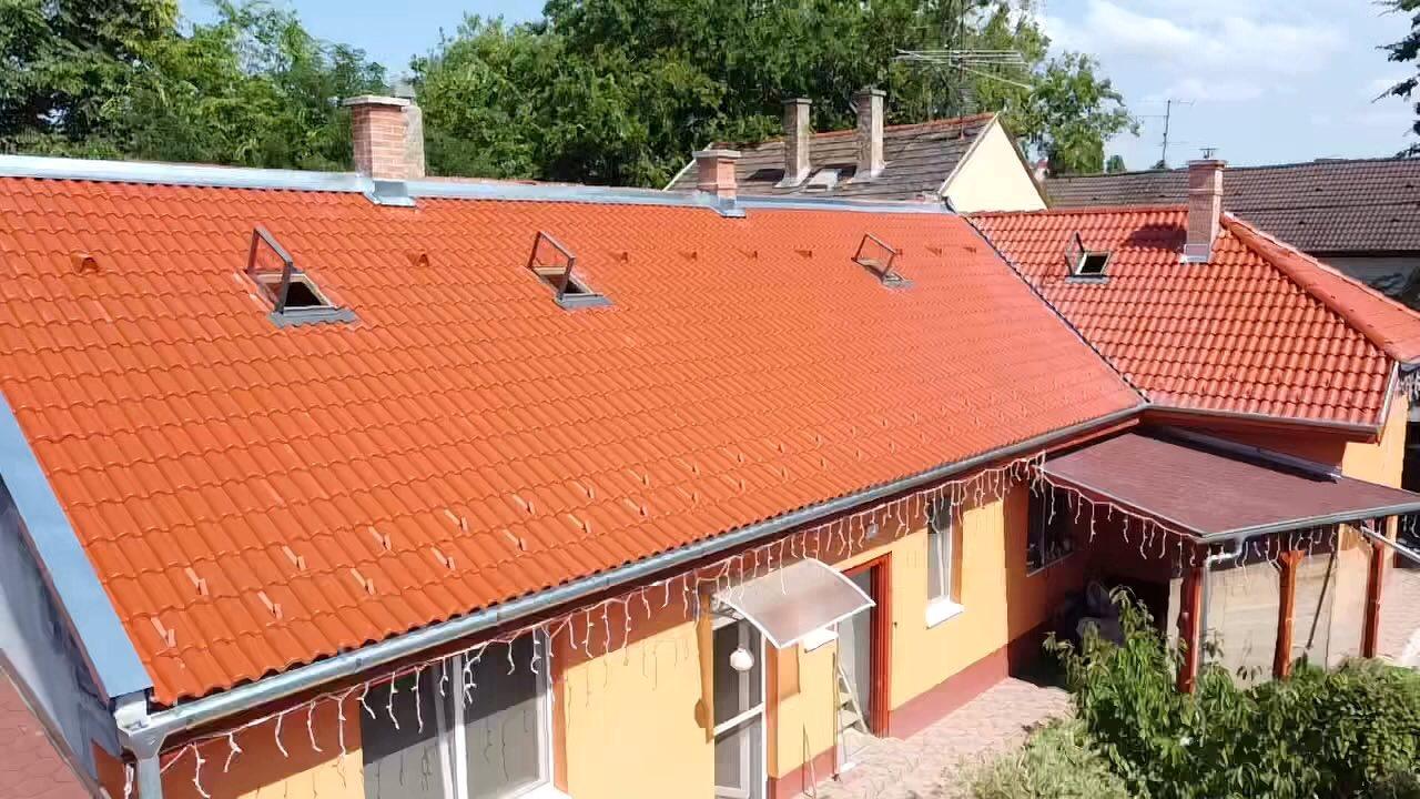 Tetőfedés és ácsmunka - referencia fénykép