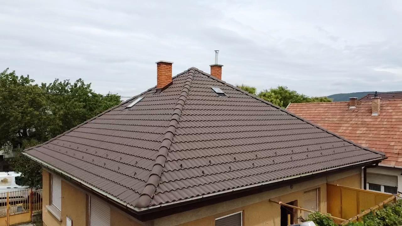 Tetőfedés és ácsmunka - referencia fénykép