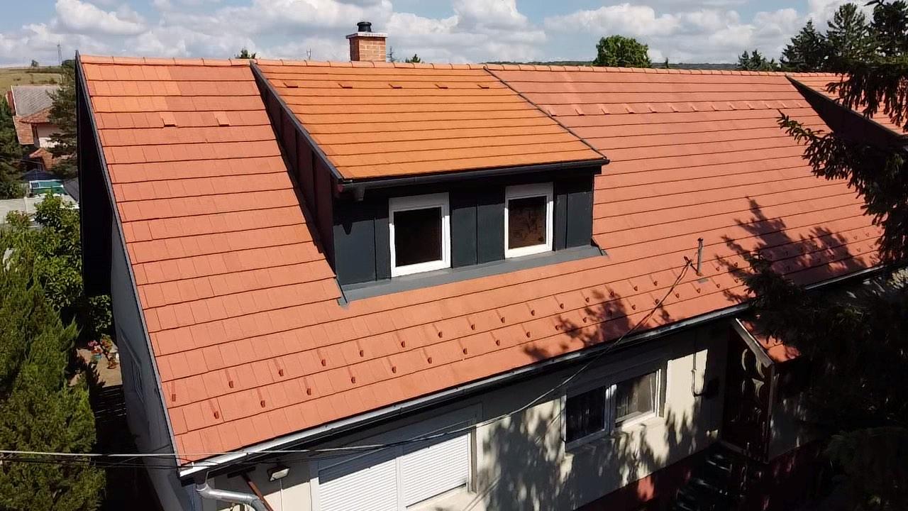 Tetőfedés és ácsmunka - referencia fénykép